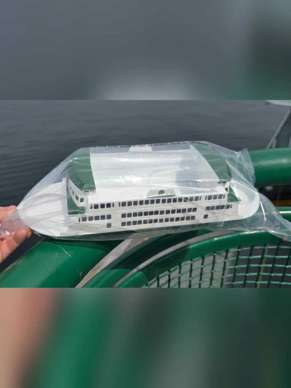 Rare Washington State Ferry Food Tray Souvenir Collectible New Popcorn